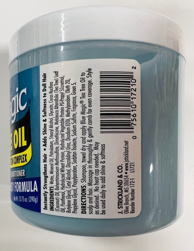 3 X Blue Magic Tea Tree Oil Leave-In Styling Hair Conditioner 390g. - Picture 3 of 3