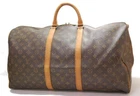 Auth LOUIS VUITTON  MONOGRAM  KEEPALL 55 DUFFLE BAG MI881 0804a