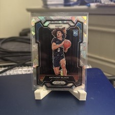 2023-24 Panini Prizm Anthony Black Rookie Silver Cracked Ice #170 Magic RC