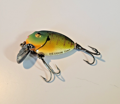 Vintage Heddon Tiny Punkinseed Sunfish Fishing Lure NICE | eBay