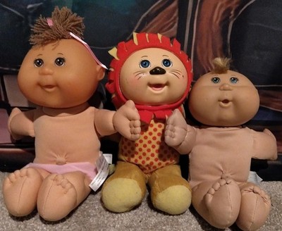Cabbage Patch Kids Zoo Woodland Friends Cuties Dolls 3 Lion