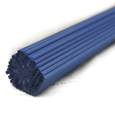 100 Pieces Fiber Reed Diffuser Refill Sticks (12'' x 3mm, Blue)