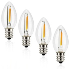 Night Light Bulbs, C7 Candelabra Light Bulbs, E12 Chandelier Base, 4W 5W 6W 7...