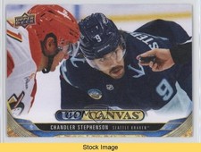2024-25 Upper Deck Extended Series UD Canvas Chandler Stephenson #C333 READ 2fn