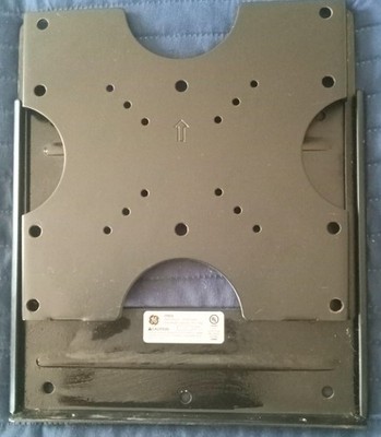 GE 29924 Wall Mount TV Monitor Bracket VESA 100x100mm 200x200mm Black Plate