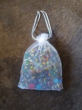 Lot Of Glass Jewelry Beads Various Colors And Sizes Colorful One Of A Kind