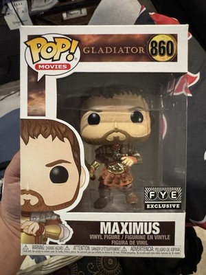 Funko Pop! Gladiator Maximus #860 FYE Exclusive/Special Edition W/ Protector