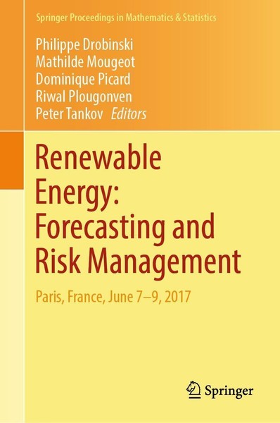 Renewable Energy: Forecasting And Risk Management Philippe Drobinski-image