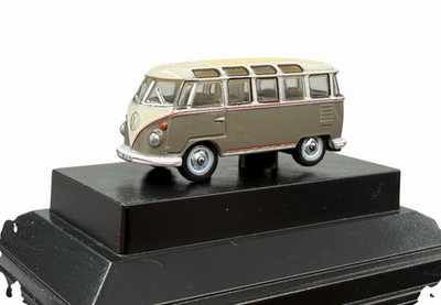 Volkswagen T1 Samba Bus Mouse Grey Diecast VW 1:148 N Scale Oxford