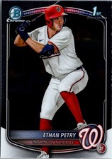 2025 Bowman Draft #BDC-151 Ethan Petry Chrome