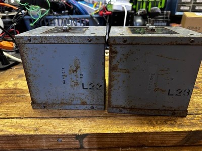 Pair 3.5 H 500 MA LARGE T-51509 L23 Massive Choke for Tube Amp HiFi Stereo RF!!!