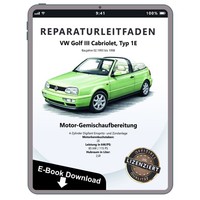 VW Golf 3 Cabrio 1E Digifant Einspritz- ZüNdanlage Reparaturhandbuch Download