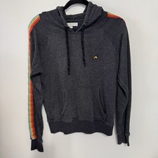 Spiritual Gangster Hoodie Women's Size XS Gray, May We All Be Happy and Free