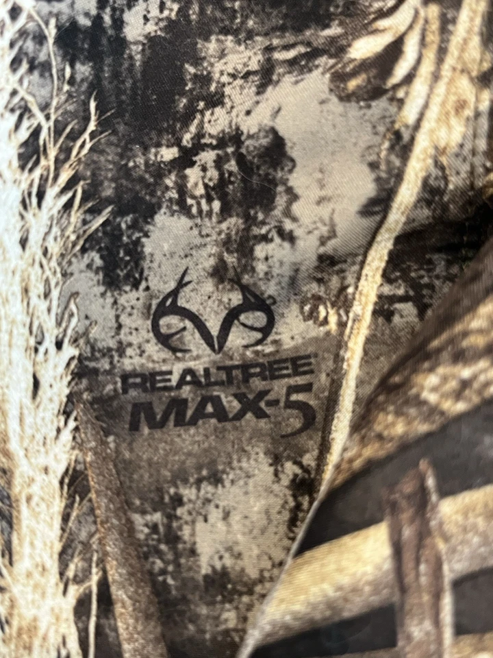 Cabela's Rain jacket OutfitHER  Camo Zip Hood 4Most Dry Plus Sz Medium - Image 4 of 4