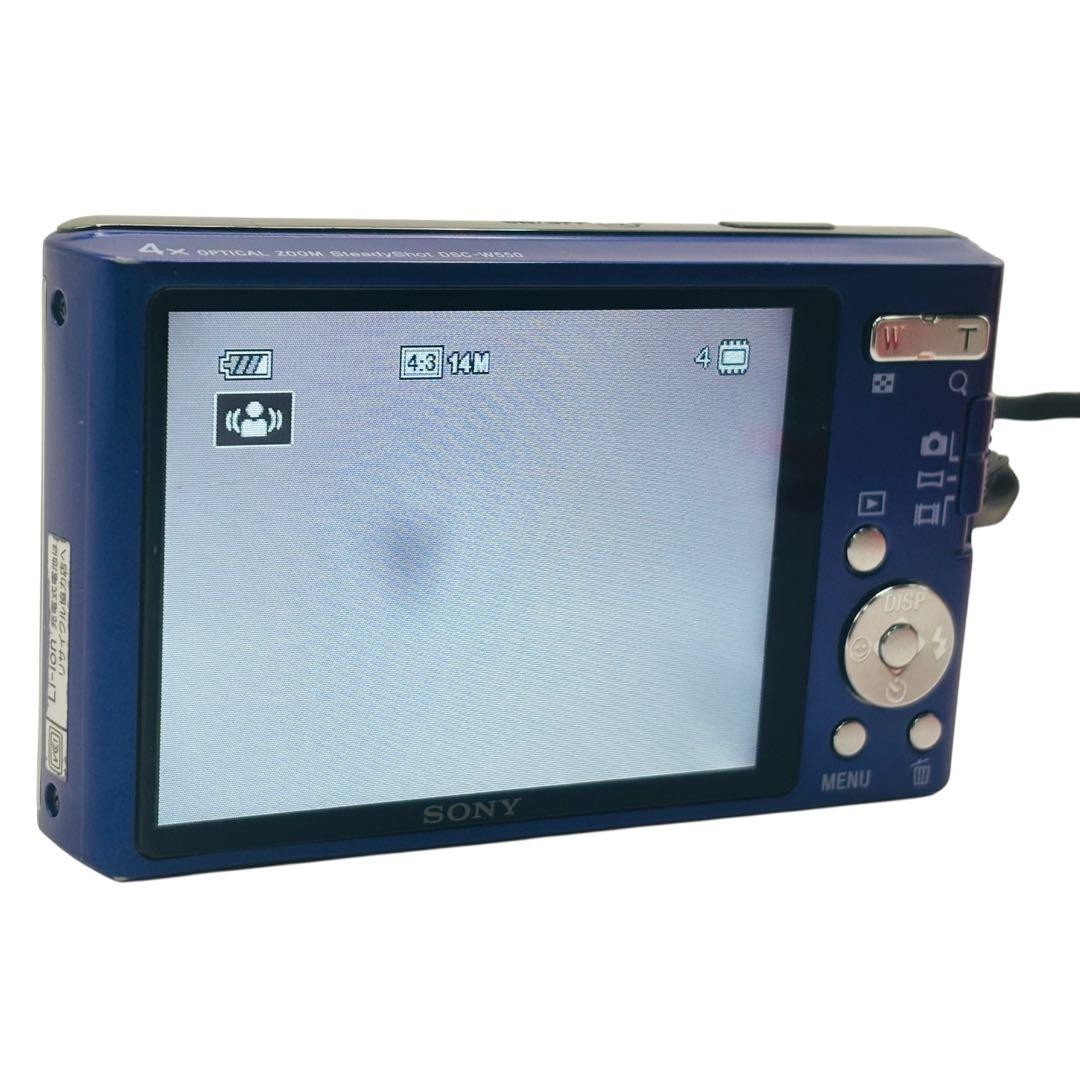 Sony Cyber-shot DSC-W550 14.1MP Digital Camera - Silver for sale