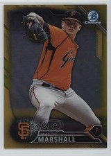 2016 Bowman Chrome Prospects Gold Refractor /50 Mac Marshall #BCP205 n1u