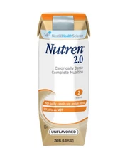 Nestle Nutren 2.0 Tube Feeding Formula Unflavored 8oz -Case of 12 April 2026