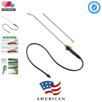 #ad Replacement Sprayer Wand for Ryobi Stainless Steel With Adjustable Nozzle ... $37.59