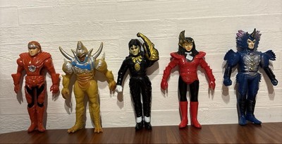 Power Rangers Chojuu Sentai Liveman Soft Vinyl Figure 14p Set
