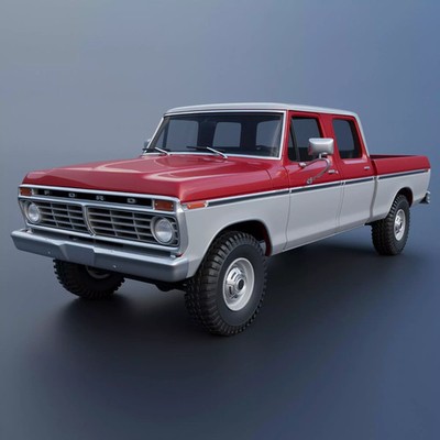 3D Printed RC CAR F250