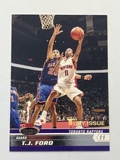 T.J. Ford 2007-08 Stadium Club 1st Day Issue #36 #/1999 Toronto Raptors