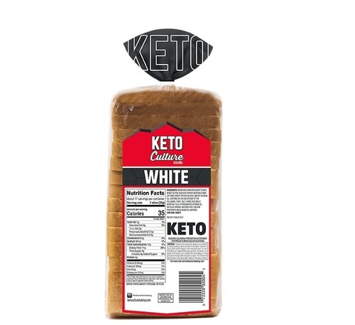 Franz ZERO Net Carbs White KETO Bread 1 Loaf 4g protein 0g sugar NEW - Picture 5 of 6