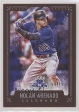 2017 Panini Diamond Kings Brown Framed 18/49 Nolan Arenado #64 o7m
