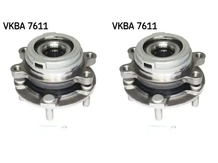 2 x Cuscinetto ruota SKF per NISSAN MURANO II