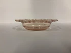 Vintage Anchor Hocking Serving Bowl, Old Colony Open Lace, Pink Depression Glass