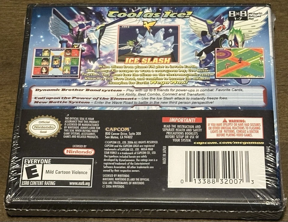 Mega Man Starforce Pegasus Nintendo DS Nuevo Sellado de Fábrica Versión EE. UU. Limpio Foto 2 de 4