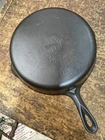 "Fully Restored" GRISWOLD Cast Iron Skillet Pan Small Logo 10" Seasoned Flat