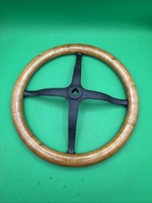 Vintage Antique Wood Wooden Rim Steering Wheel Model T Ford Buick Dodge Brothers Vintage Antique Wood Wooden Rim Steering Wheel Model T Ford Buick Dodge Brothers