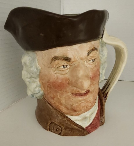 Tazza Royal Doulton SAM JOHNSON grande personaggio brocca Toby D6289 Inghilterra - Foto 10 di 12