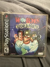 Worms World Party Sony PlayStation 1, 2002 - COMPLETE