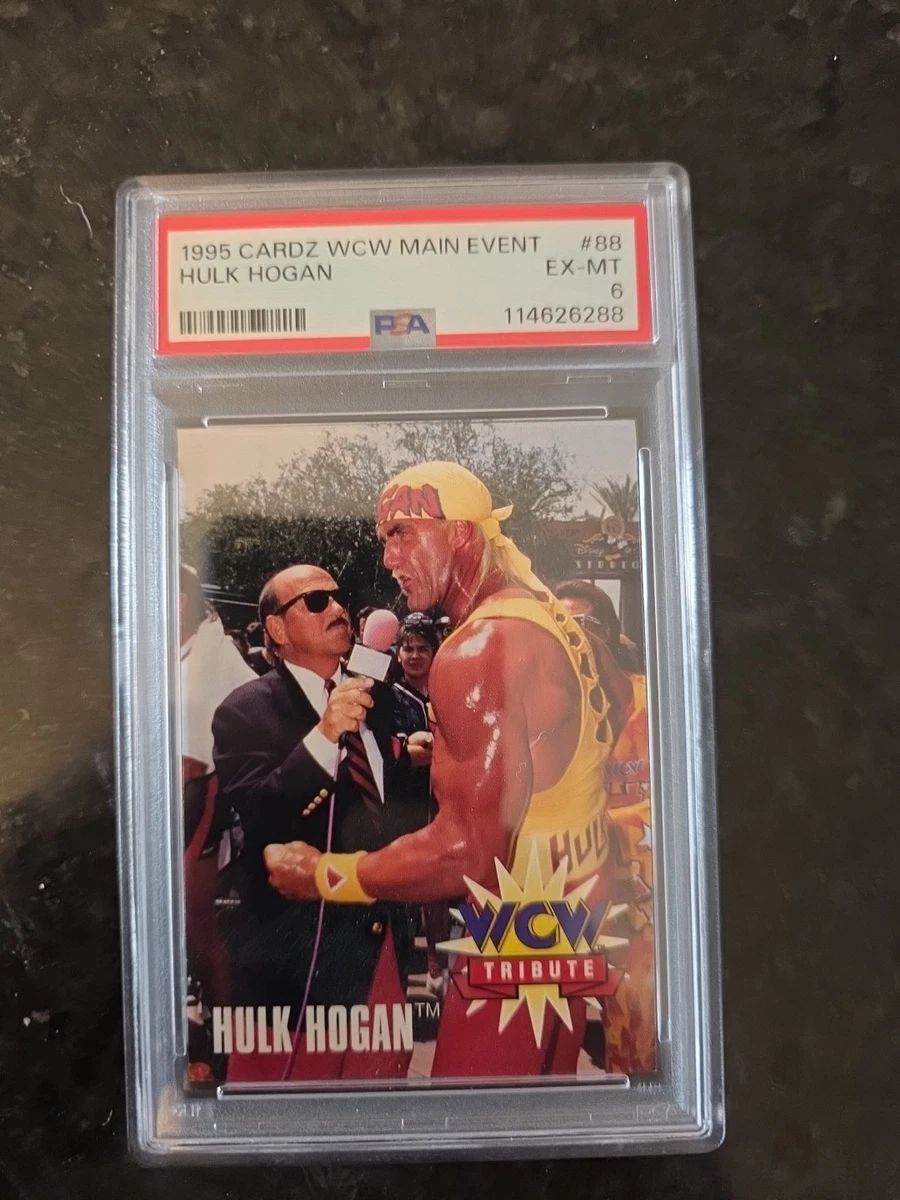 1995 CARDZ WCW Main Event - Hulk Hogan #88 for sale | eBay