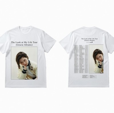 Gracie Abrams Announces The Look at My Life Tour 2026 T shirt