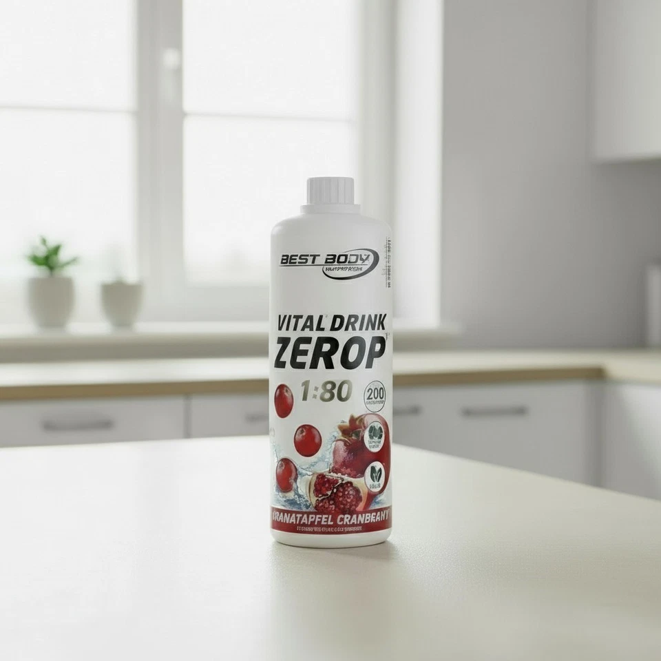 Best Body Low Carb Vital Drink Mineraldrink Konzentrat 1L Getränkesirup 11,94€/L - Bild 3 von 4