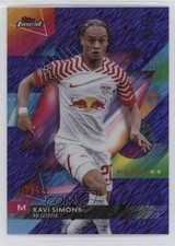 2023 Finest UEFA Club Competitions Purple Shimmer Refractor /199 Xavi Simons 1u6