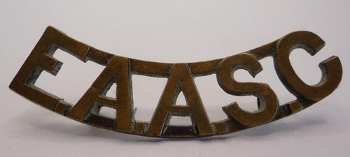 Ostafrika Armee Dienstkorps Schultertitel