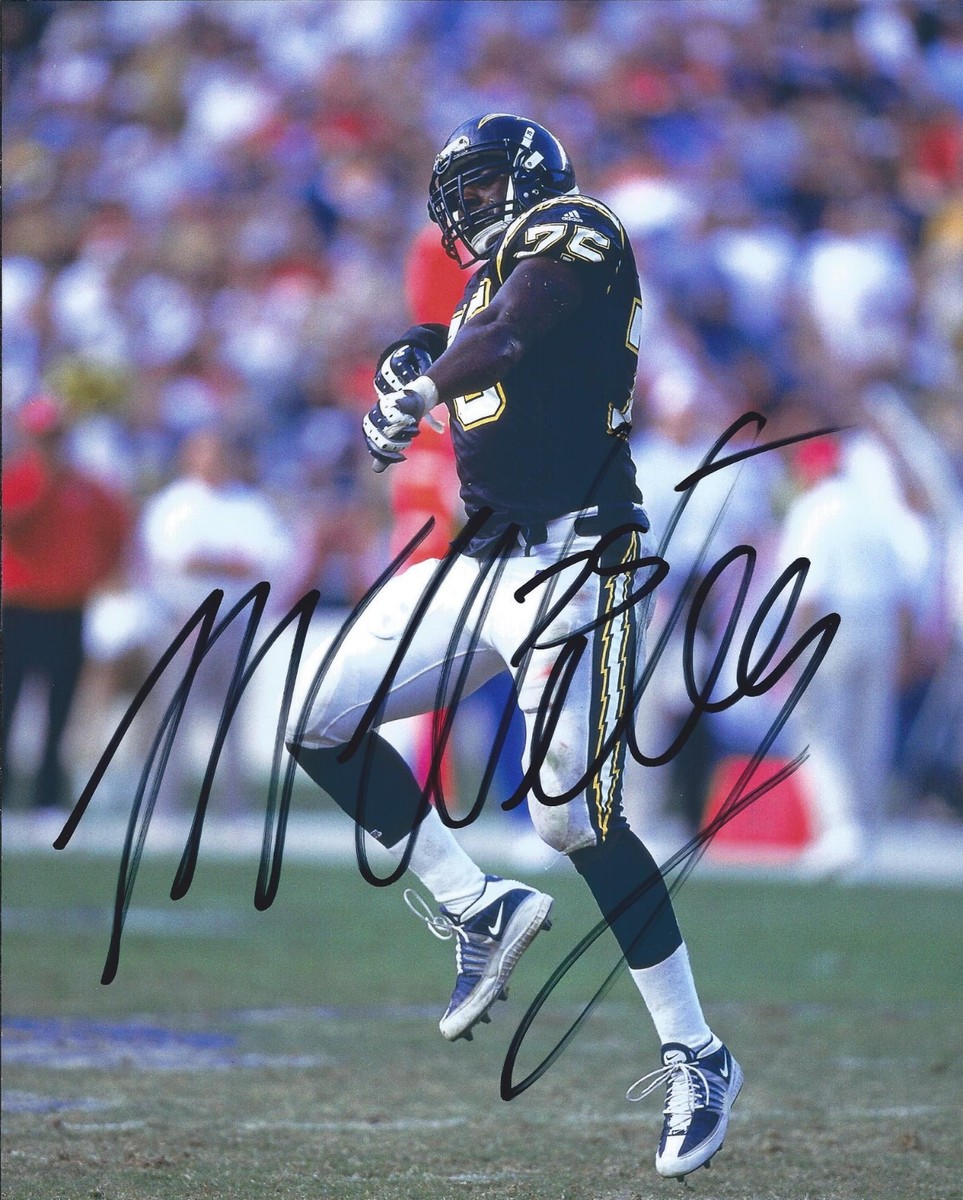 Marcellus Wiley Signed 8x10 Photo Proof San Diego Chargers Football Autographed Marcellus Wiley Signed 8x10 Photo Proof San Diego Chargers Football Autographed