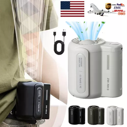 2024 Cool Clip Fan Under Shirt Cool Clip Waist Fan Clip-On Portable Air Cooler - Bild 2 von 23