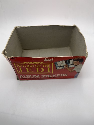Star Wars Return of the Jedi Album Sticker Empty Box 1983 Topps - Picture 5 of 8