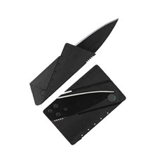 PRECORN Kreditkartenmesser 3er Set – Kompaktes Klappmesser Aus Edelstahl, Für Camping, Outdoor & Survival, Kartenförmig (8,5x5,5 Cm, 14 G)