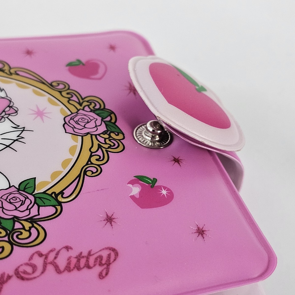 Sanrio Charmmy Kitty Wallet Coin Purse Pink Red Cherry Heart Roses