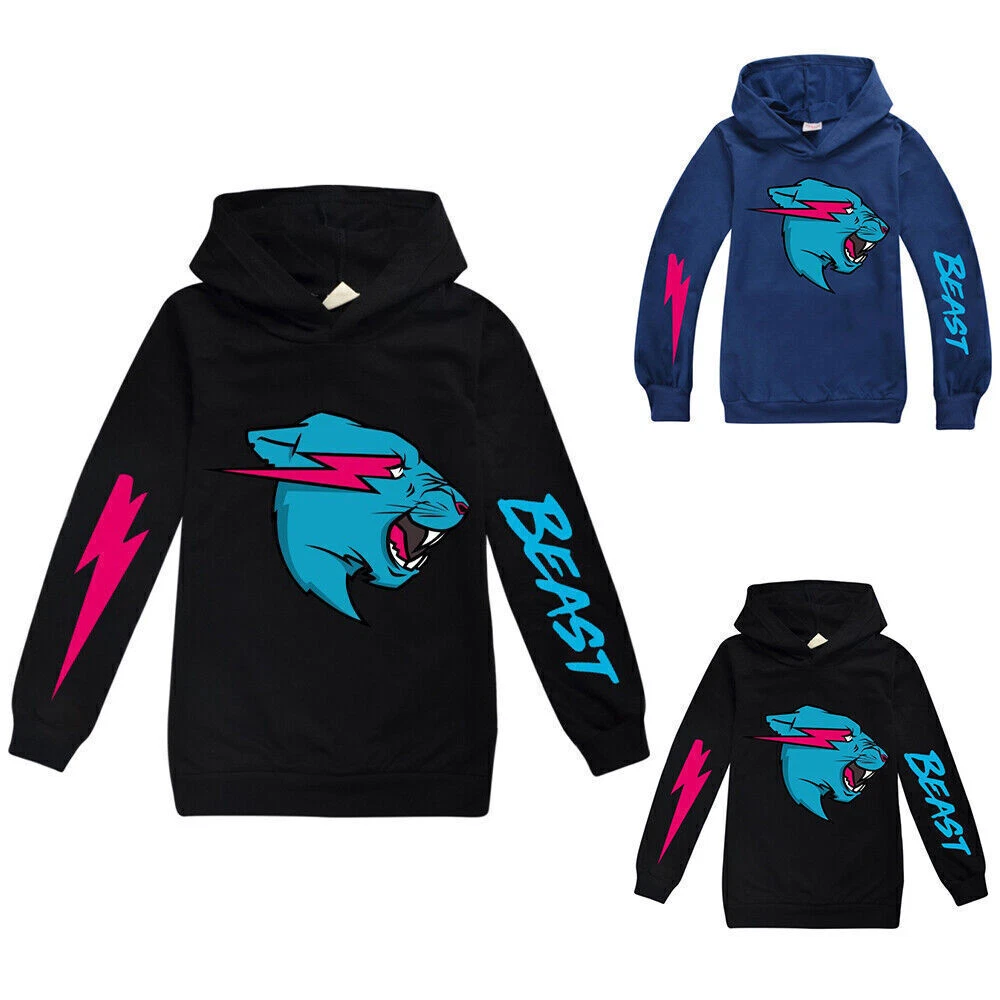 Mr beast kawaii hoodie on sale