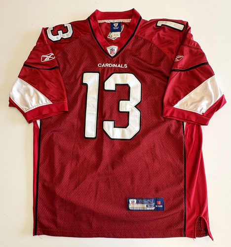 NFL Kurt Warner Arizona Cardinals #13 on Field Reebok Men’s Size 52 Sewn XL - Picture 2 of 9