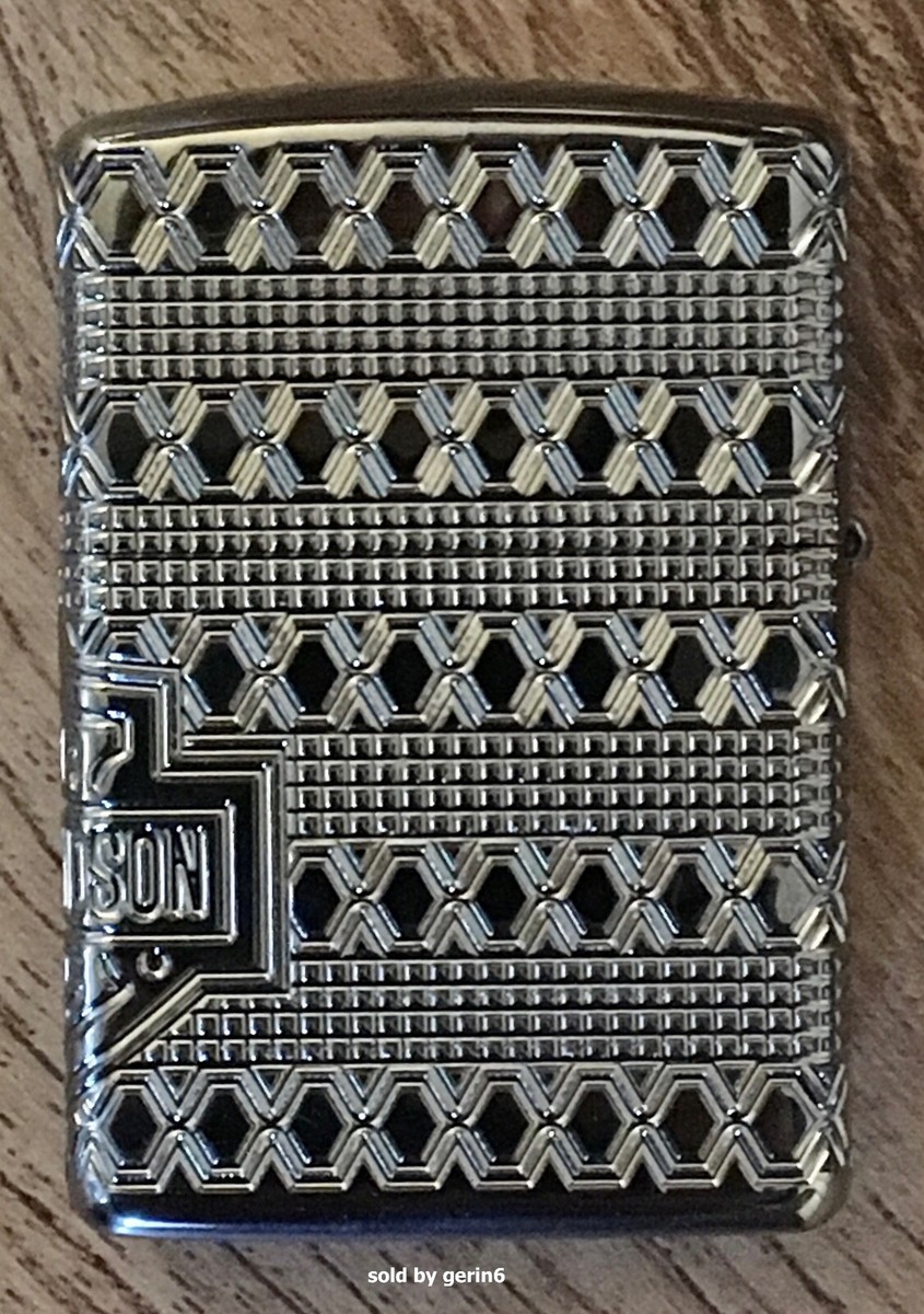 Zippo 2021 Limited Production Harley Davidson Armor Lighter