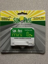 SunPass Transponder Mini Sticker Pre-Paid Toll Program For Florida