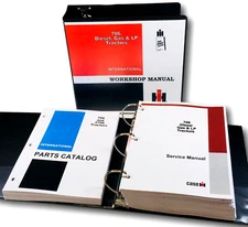 International Farmall 706 Tractor Service Manual Parts Catalog Repair Shop Book