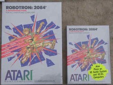 ROBOTRON:2084 Atari 800/XL/XE NEW Cartridge NIB SMALL Silver Box
